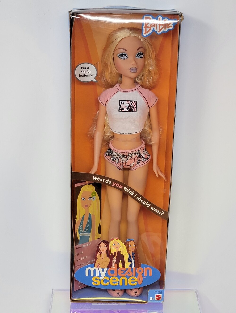 NIB NRFB 2004 Mattel Barbie MY SCENE My Design Scene BARBIE